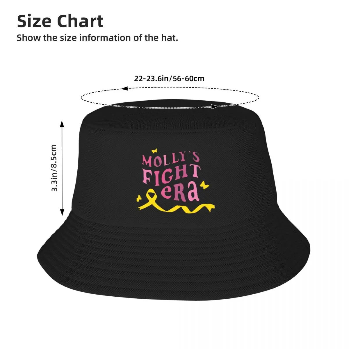 Molly's Fight Era Bucket Hats Panama For Man Woman Bob Hats Reversible Fisherman Hats Summer Beach Fishing Unisex Caps