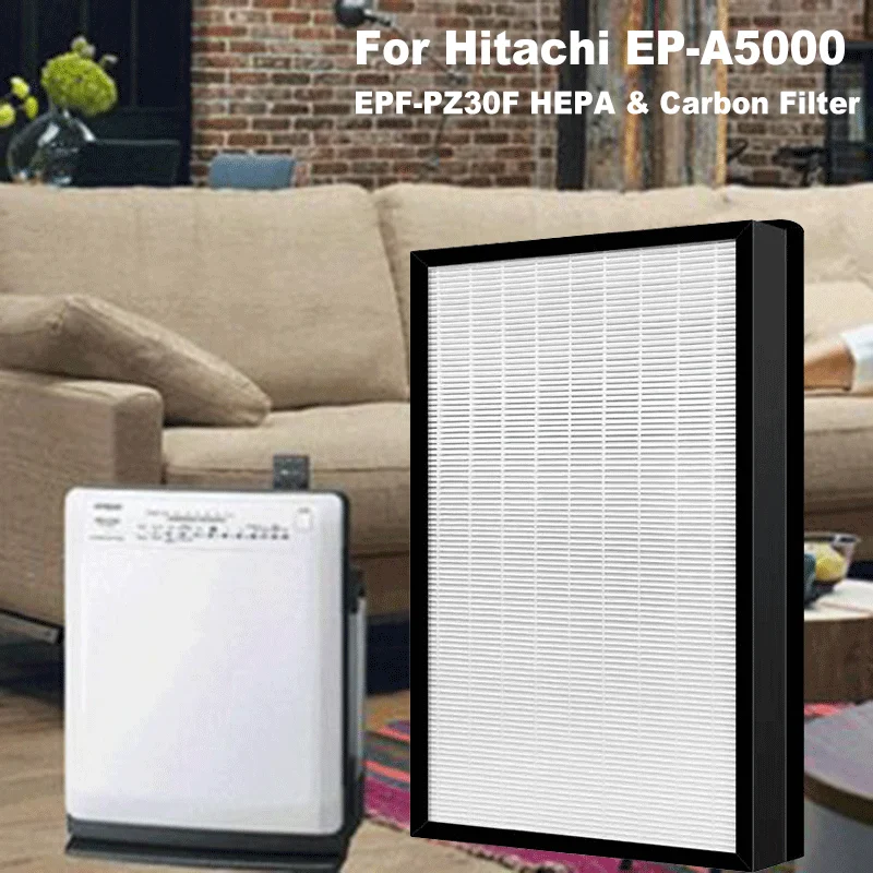 Hitachi空気清浄機用HEPAフィルター複合活性炭フィルターEPF-PZ30F EP-A5000