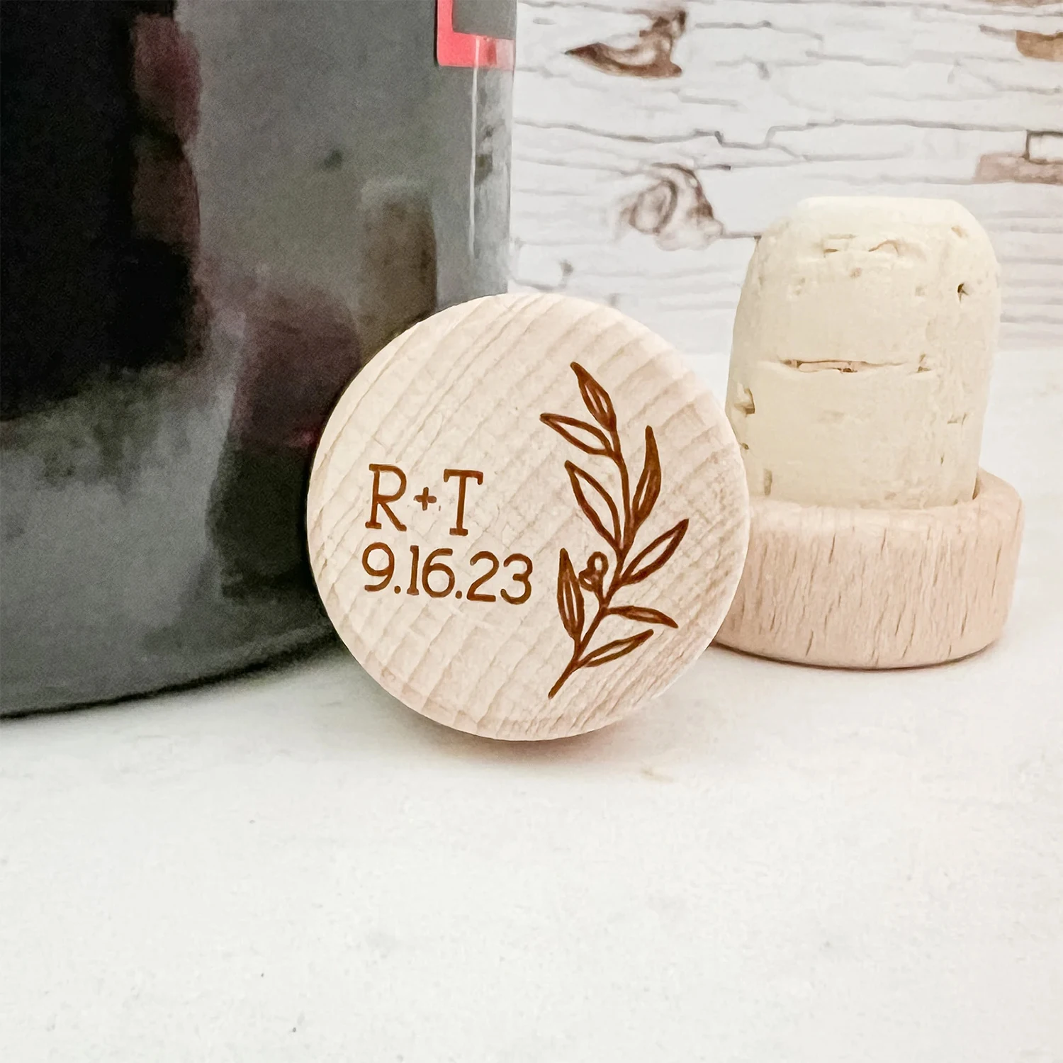 ersonalized Wine Bottle Stoppers  • Custom Engraved Wine Bottle Stopper Wedding Favors • Wedding, Bachelorette & Bridal Showe