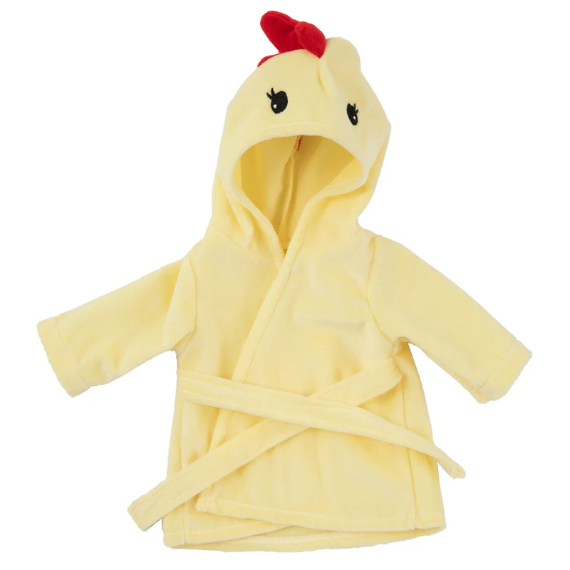 Puppe Kleidung Bademantel Set Pyjamas Für 18 Zoll/45 cm Amerikanische Puppe Mädchen Neue Reborn Baby Puppe Zubehör Schlaf tragen Geburtstag Geschenke