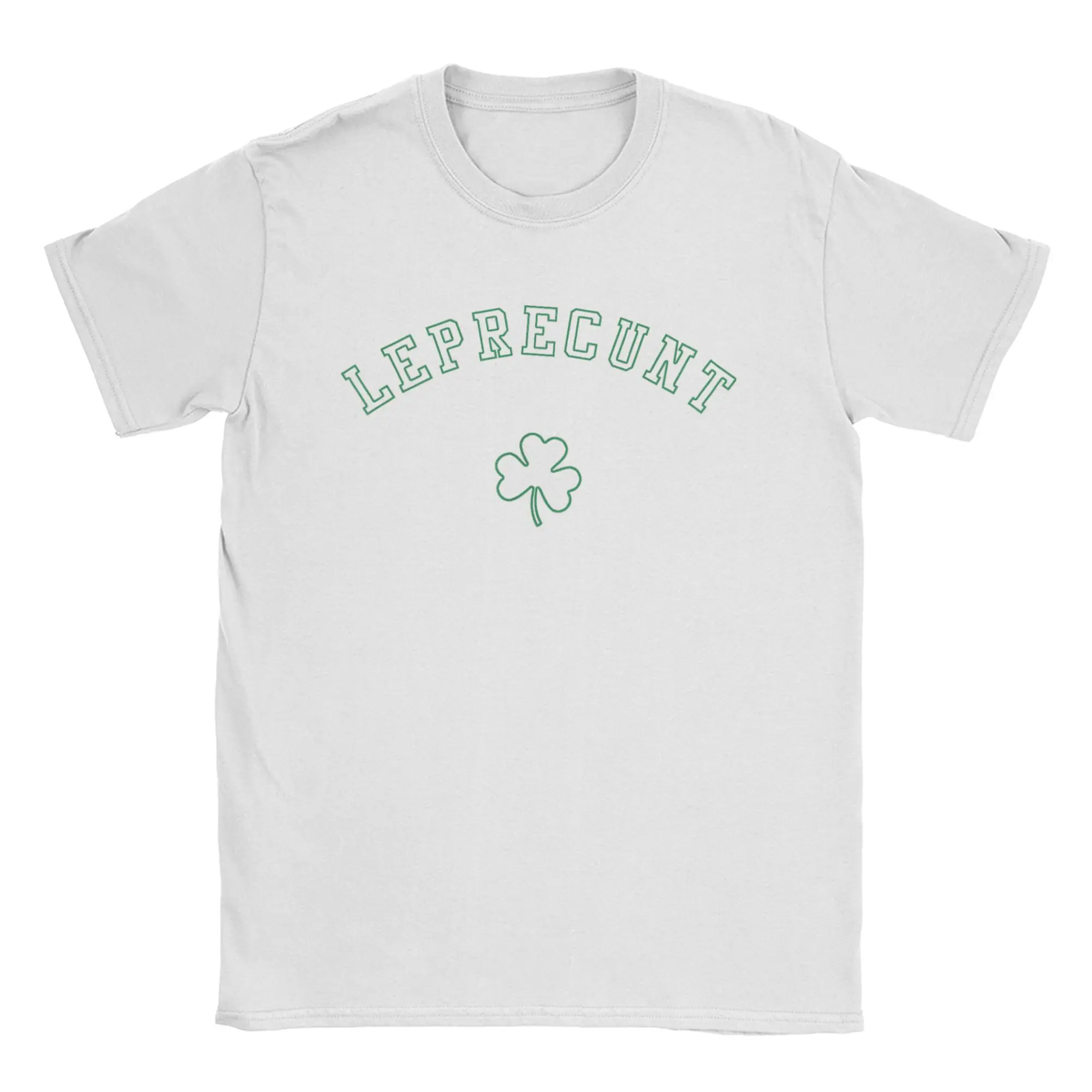 

Leprecunt Irish St Patricks Day T-Shirt Summer Cotton T Shirts For Male Fashion Tshirt Short-Sleeve Aesthetic Top Tees