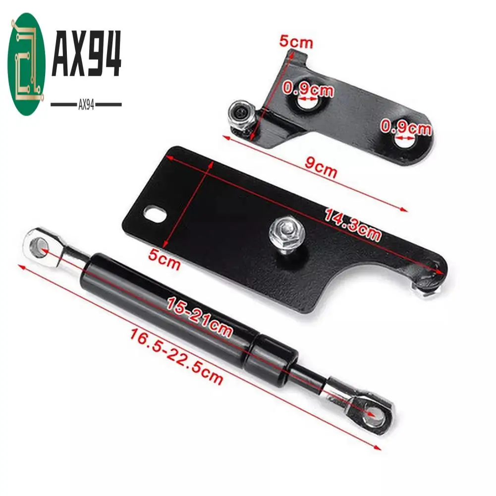 

AX94-Car Rear Tailgate Slow Down Support Rod Lift Strut Bar Gas Shock Damper For Toyota Hilux GUN125 Revo 2015-2019