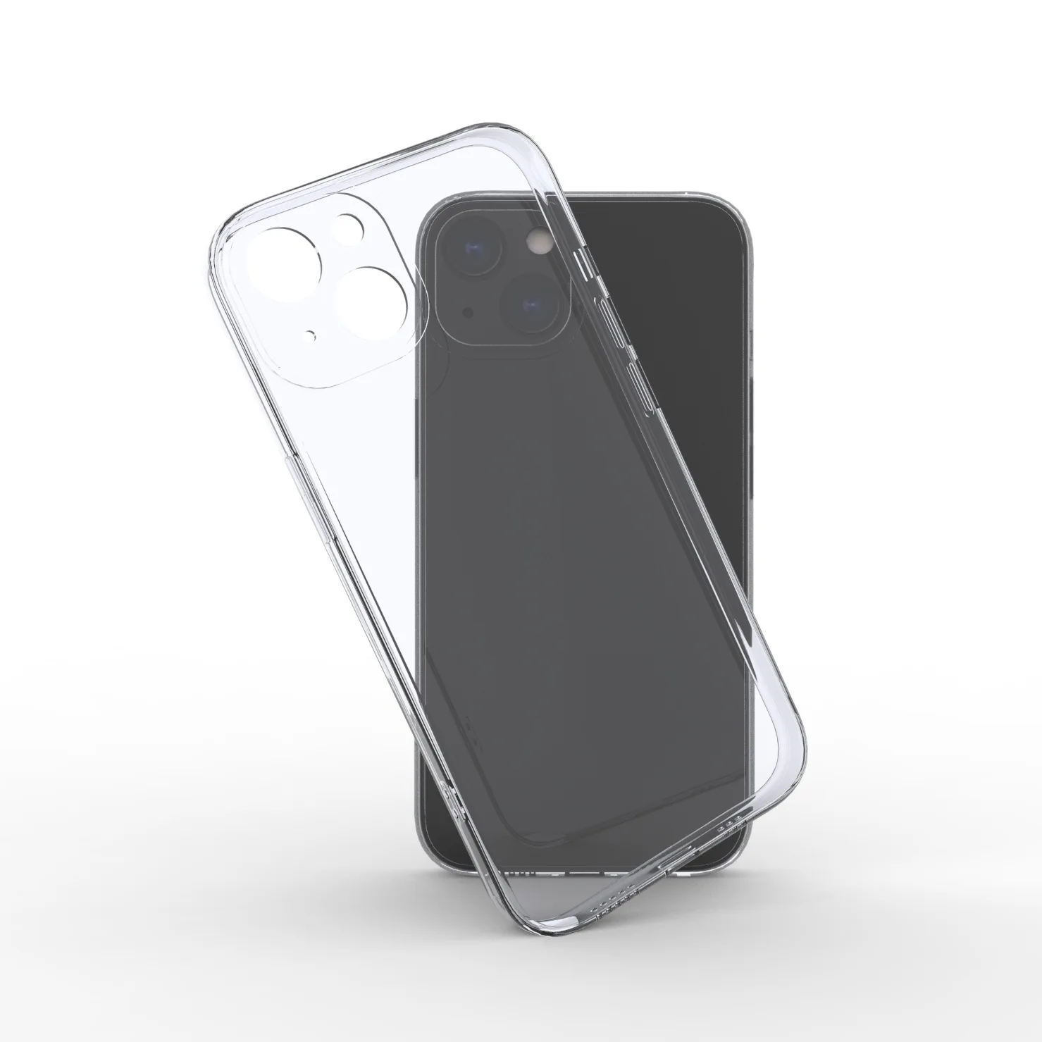 

YSQ Transparent fine hole TPU mobile phone case material is suitable for all Apple models 12 pro
