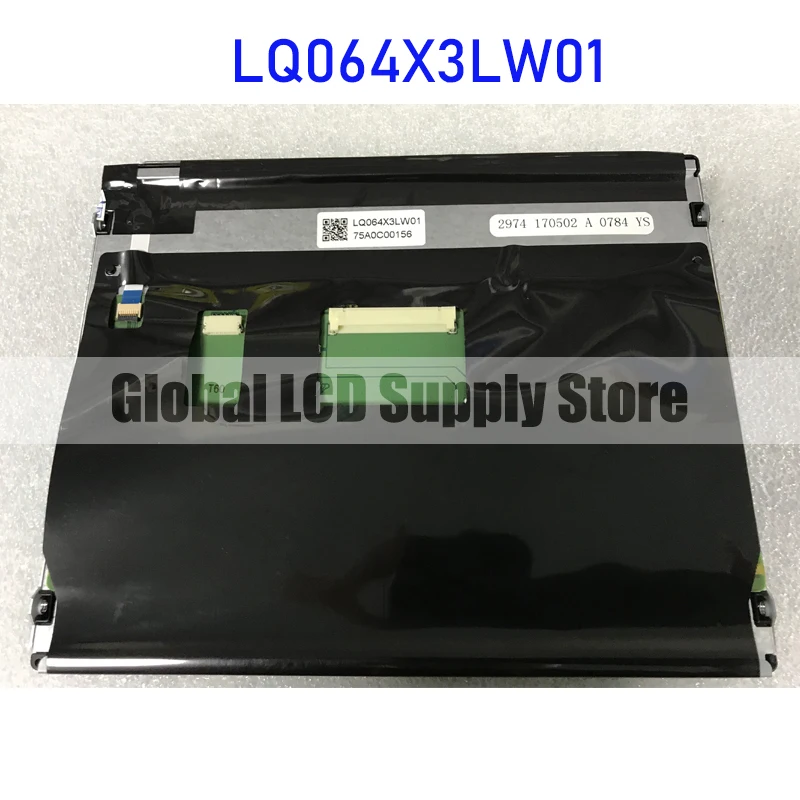 

LQ064X3LW01 6.4 Inch Industrial LCD Display Panel Screen Original for Sharp 20 Pins Brand New 100% Tested