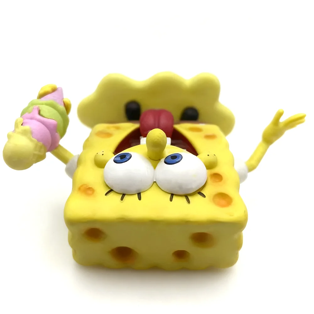 Haute qualité 1926 Bob l'éponge SquarePants Patrick Star crème glacée état dessin animé Figure chambre décor figurine modèle jouets cadeau pour