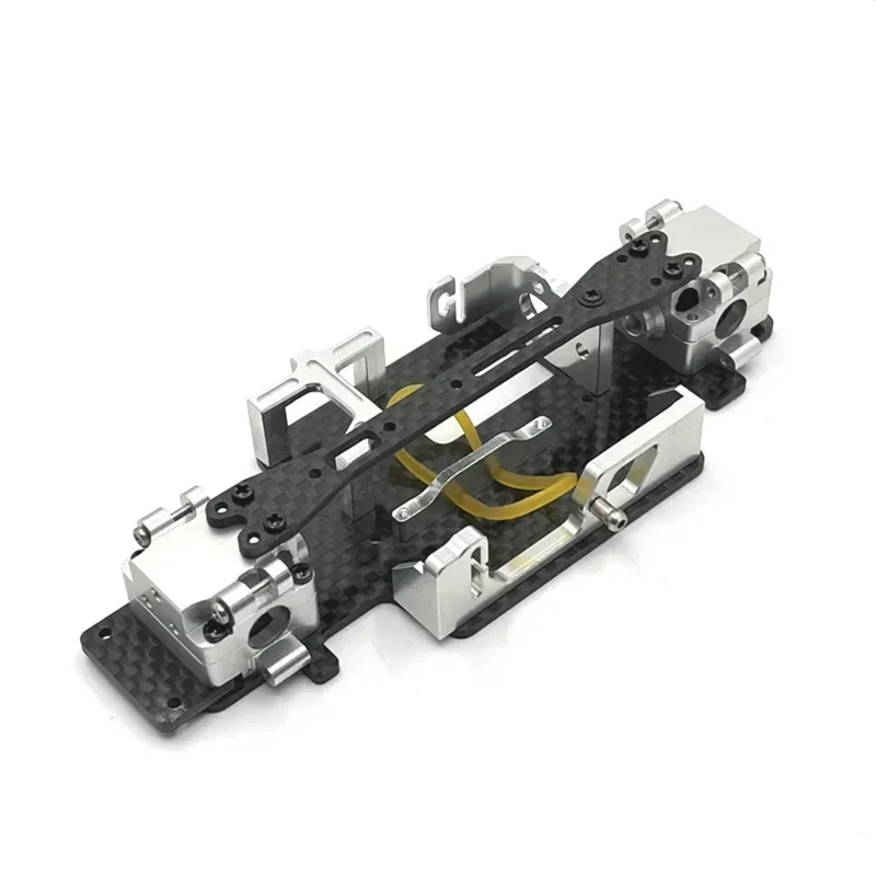 WLtoys 1/28 284131 k979 k989 k999 Samochód RC Metalowa Ulepszona Skrzynia Biegów, Modyfikowane Podwozie, Podwójne Mocowanie Przekładni Kierowniczej i Inne Części