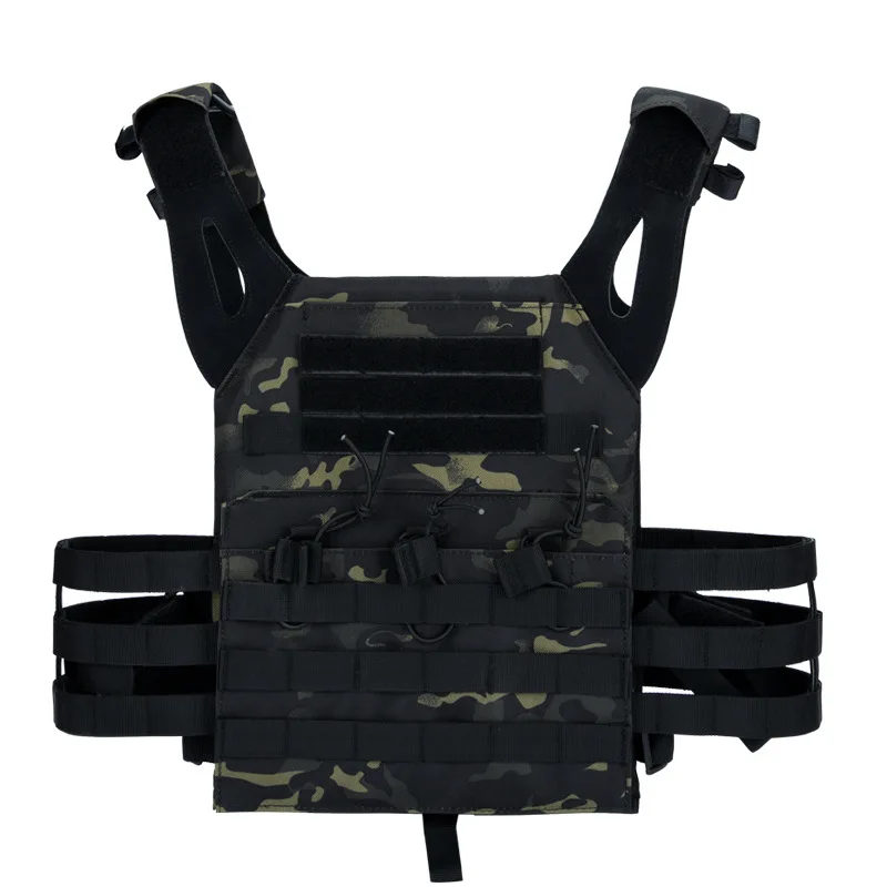 Fan militari dotati di gilet tattico di sicurezza leggero JPC versione protettiva semplificata gilet tattico da gioco CS all'aperto