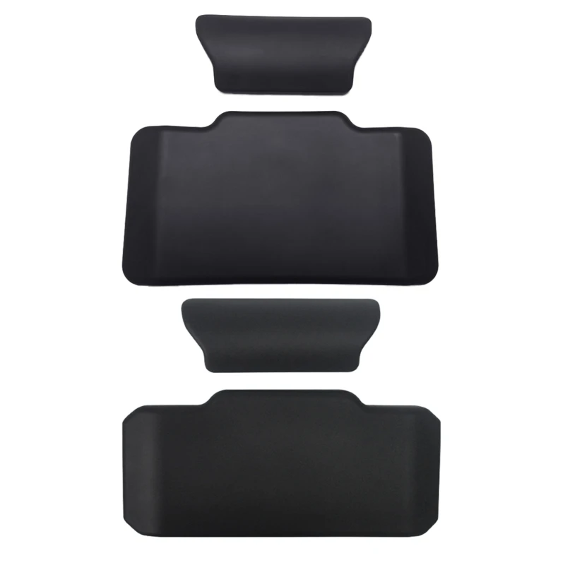 Q39F Motorbike Passenger Backrest Pad Comfort Cushion with Compartment for Rear Seats