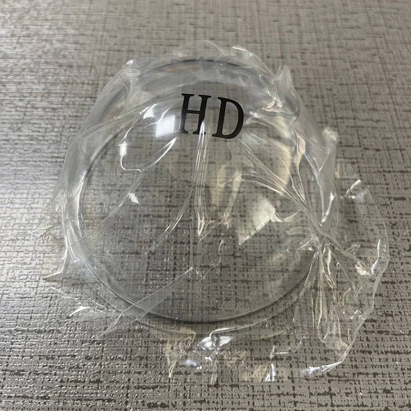 3.1 Inch Hardening Acrylic Indoor / Outdoor CCTV Replacement Clear Camera mini Dome Housing Cover Suitable Hikvision Dahua