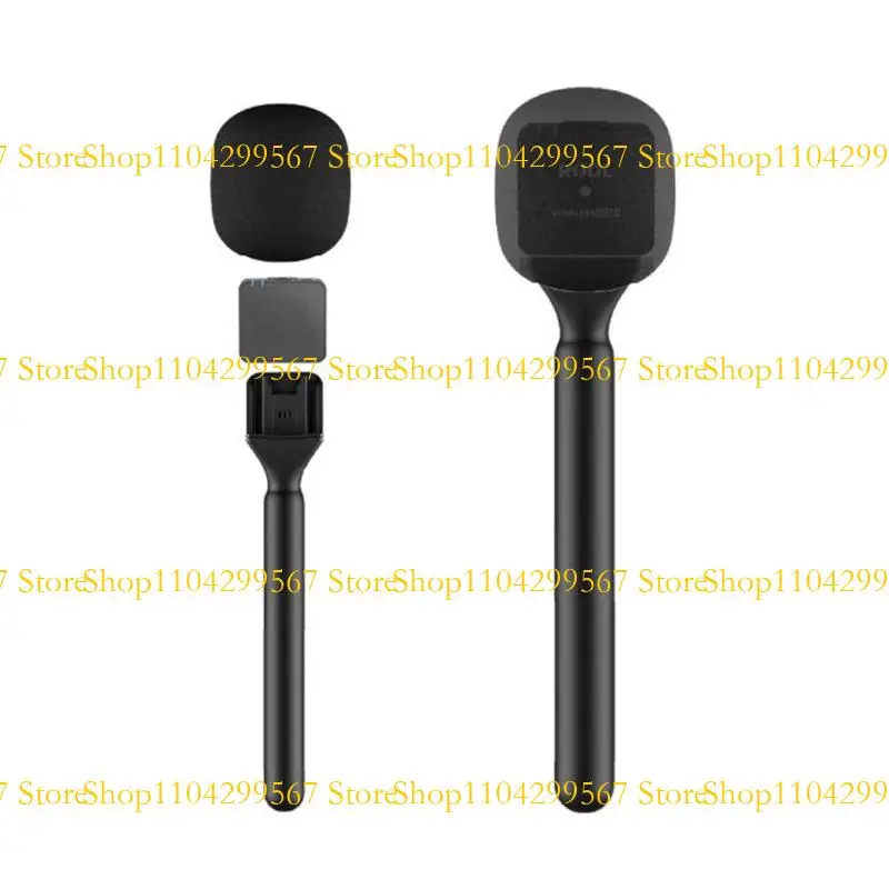 

CS1W Microphone Handheld Adapter Handheld Microphone Handle Grip For Mic/Rode Go/Relacar Microphone