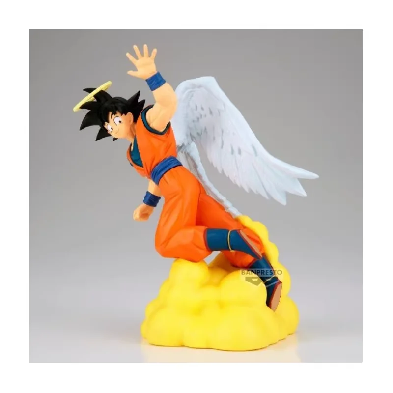 BANDAI Anime DRAGON BALL Z History Box Angel Son Goku Goodbye Pvc Action Figures BANPRESTO Figurine Toys