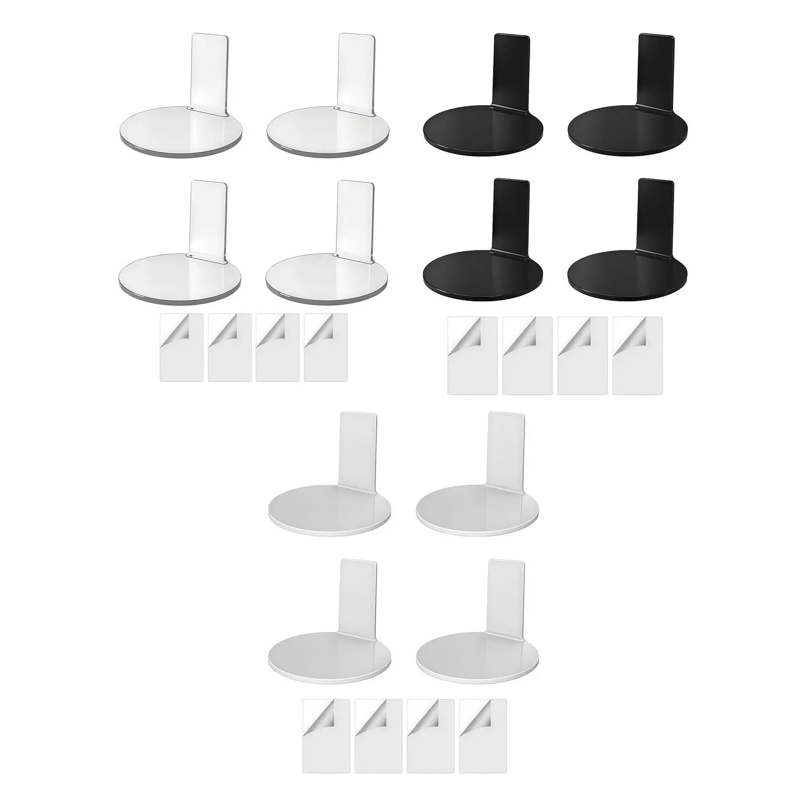 4x الاكريليك العائمة الشكل النشط رفوف الحائط عرض أصحاب ل كونترتوب لعبة غرفة المعيشة سيارات اللعب التماثيل الصغيرة