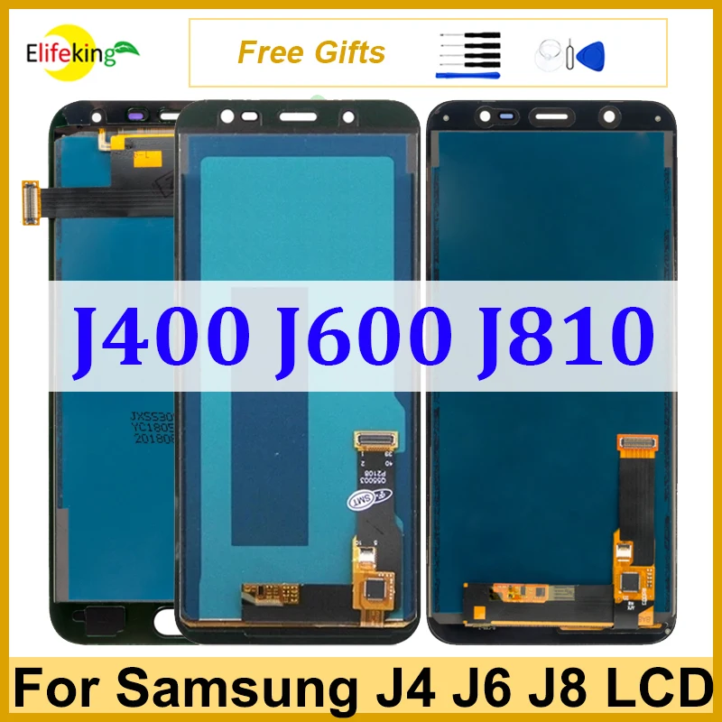 Screen For Samsung Galaxy J4 J6 J8 LCD Display Touch Screen J400F J400G J600F J600G J810F J810Y J810G Replace Digitizer Assembly