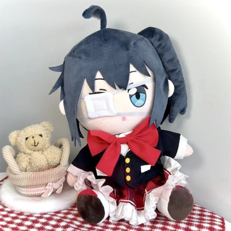 30 cm Liefde Chunibyo Andere Wanen Knuffel Anime Takanashi Rikka Fumo Verzegelde Club Lolita Gevulde Poppen Plushie Figuur Geschenken