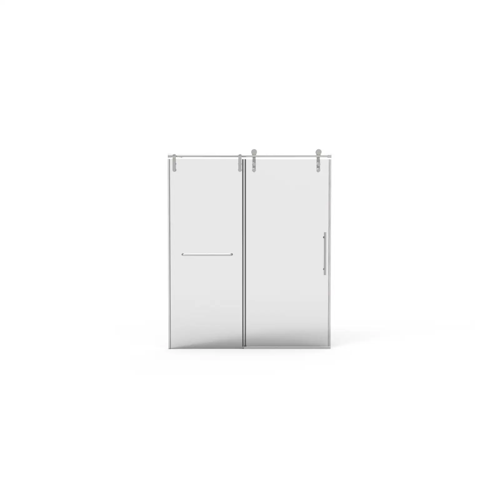 

56"-60"W X 70"H Frameless Shower Door, Sliding Shower Door, Premium