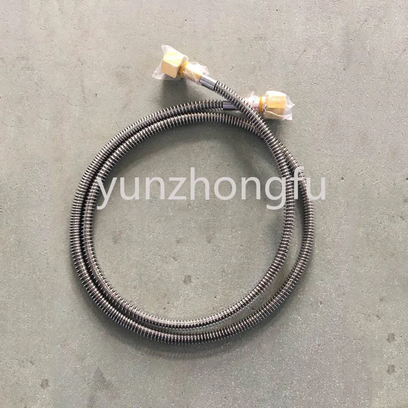 

Oxygen Nitrogen Argon Helium Gas Cylinder Transfer Tube High Pressure Stainless Steel Metal Hose Air Hose G5/8 Can Customize