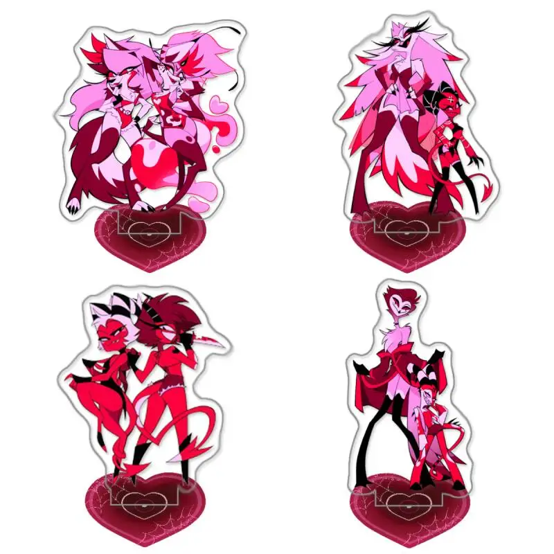 

Anime Acrylic Standing Plates for Helluva Boss Stella Stplas Blitzo Acrylic Stand Decoration Acrylic Standee Desktop Toy Gifts