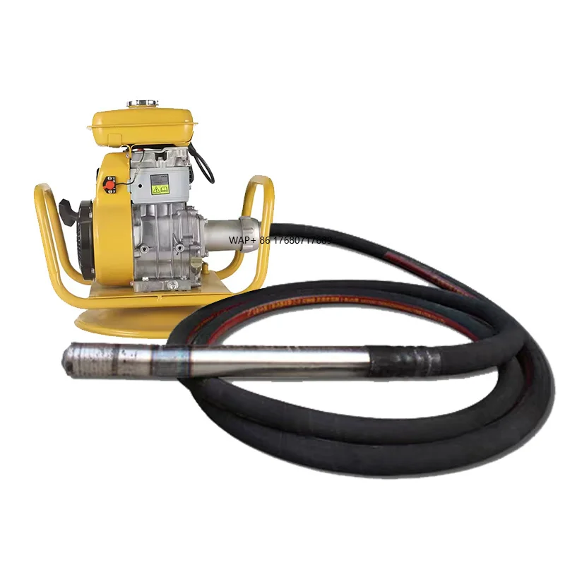Chinese Factory Best Concrete Vibrator High Efficiency 170F  Immersion 4m Engine Surface-Immersion Concrete