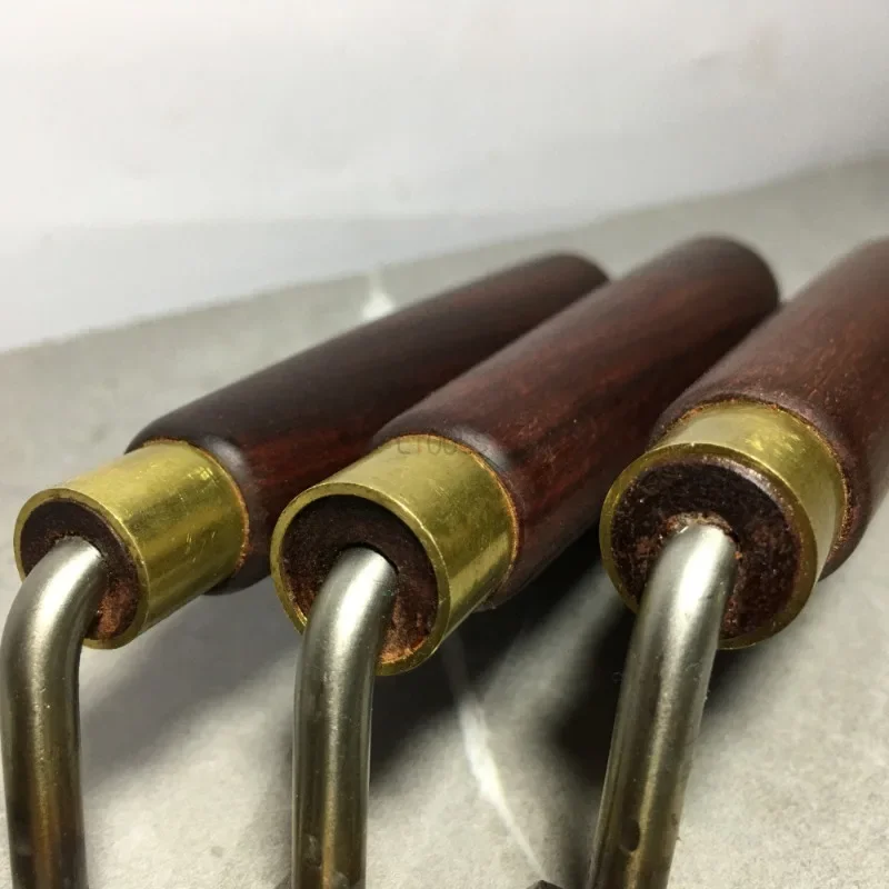 Groove Trimming Long Neck Carving Chisels Woodworking Flat Bottom High Foot Shovel Knife Gooseneck Flat Mouth Scraping Chisel