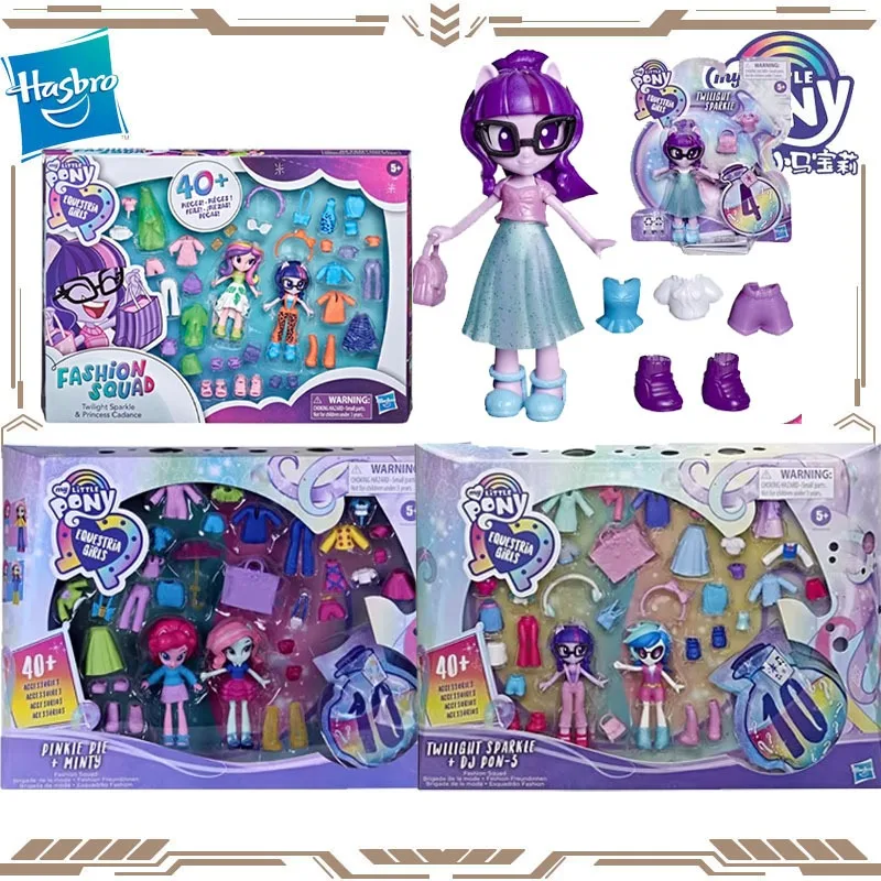 Hasbro Original My Little Pony Twilight Sparkle Princess Cadence figuras de acción de juguete para niños niñas regalo adornos coleccionables