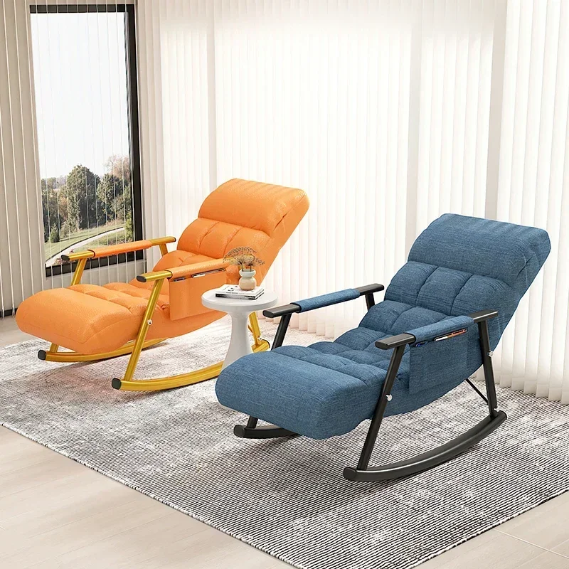 

Lounge Arm Chair Lazy Modern Yellow Metal Living Room Chair Ergonomic Design Sofa Sillones Modernos Para Sala Lounge Furniture