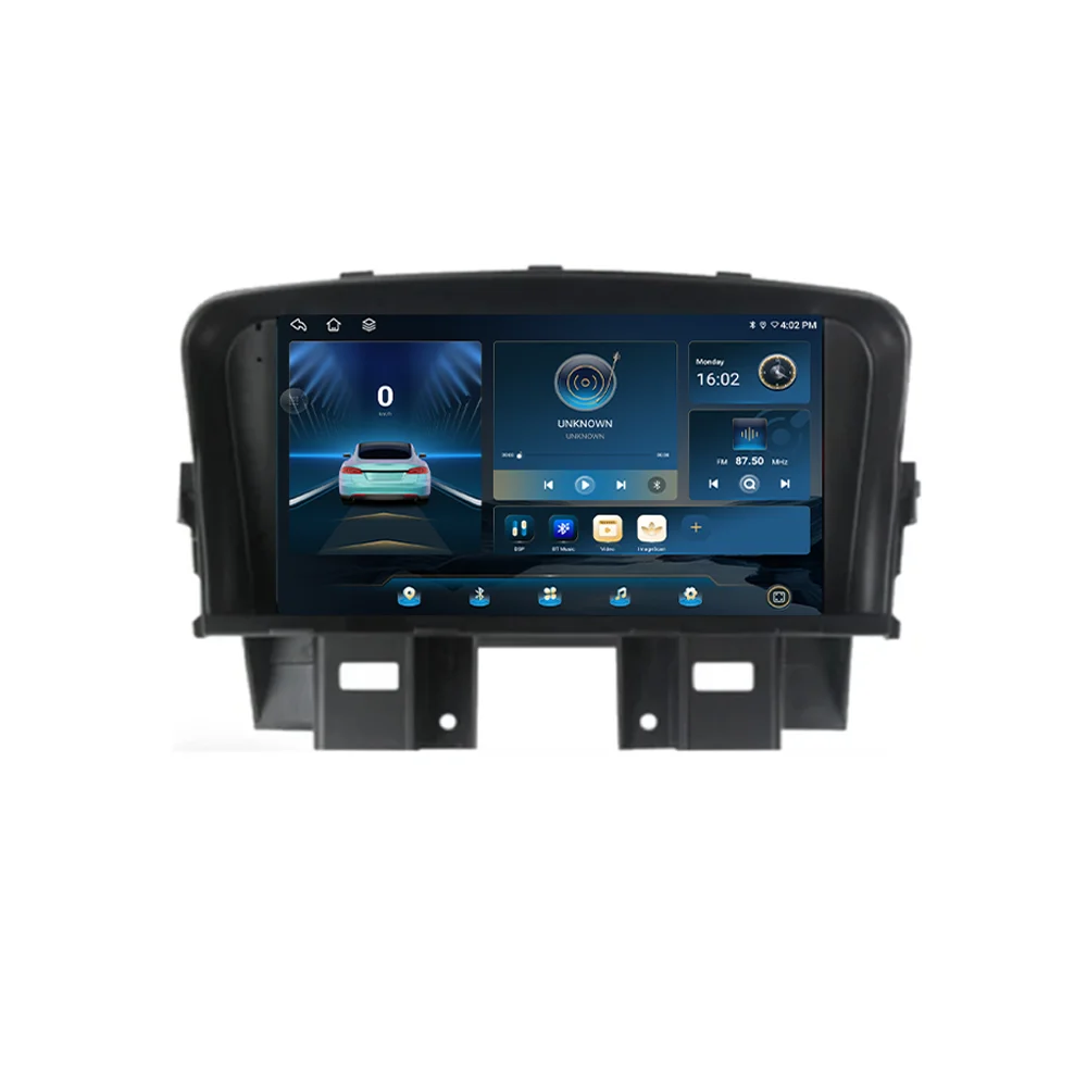 7-calowy samochodowy odtwarzacz multimedialny z Androidem 16 do Chevrolet Cruze 2008-2014, radio samochodowe, odtwarzacz wideo, GPS, Carplay, Auto, BT, RDS, nawigacja, wbudowany — 2