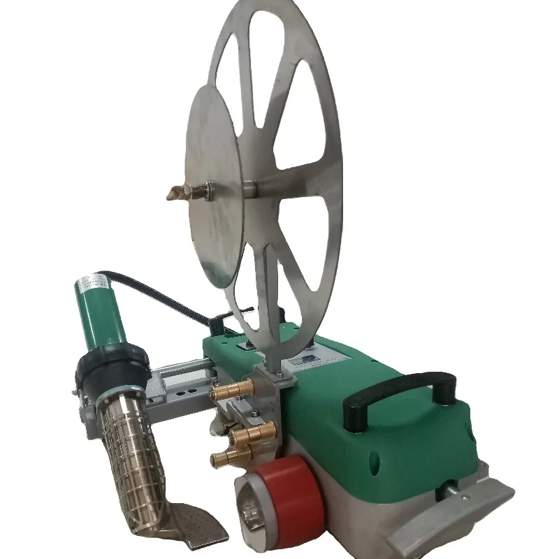 4500W Overlap Hot Air Welder New Truck Cover Tape Tent TPO PVC Polyme Waterproofing Membrane Welding Machine Webbing Machine