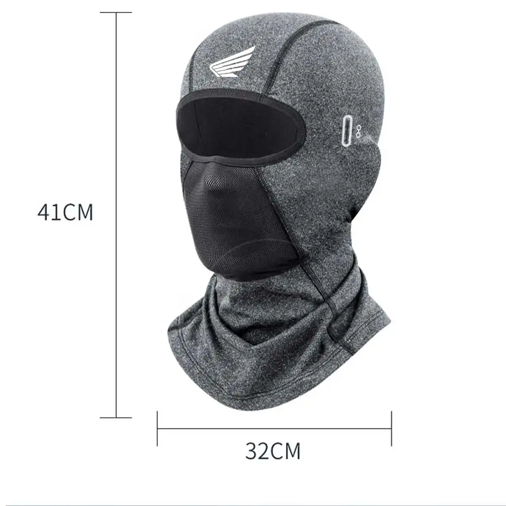 Cap for Men Bicycle Motorcycle Balaclava Windproof Sports Scarf Velvet Bike Face Cover Women Hiking Ski Hat For HONDA honda