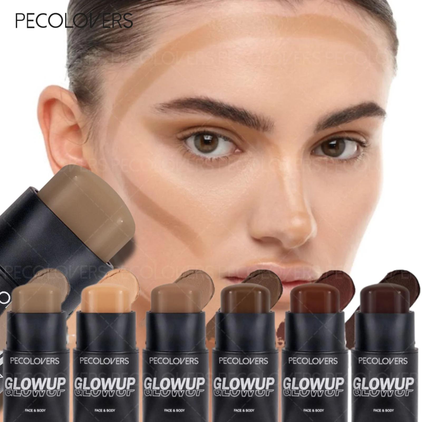 Velvety Contour Stick, Seamless 3D Sculpting, Angled Precision Tip, Blendable Cream Formula, Natural Skin-Like Finish