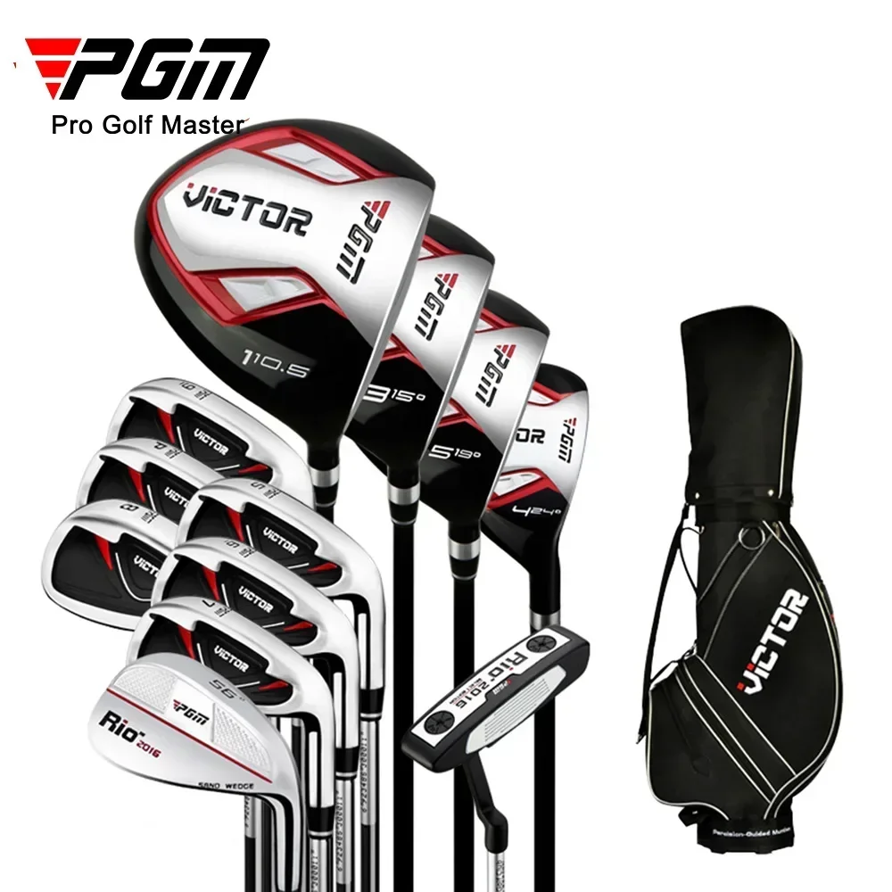 Golf PGM victor Club sets men\'s golf club 12 clubs+golf bag set for beginner Golf club