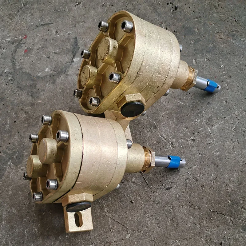 Series Mechanical Glue Copper Gear Pump Hot Melt Gear Pump