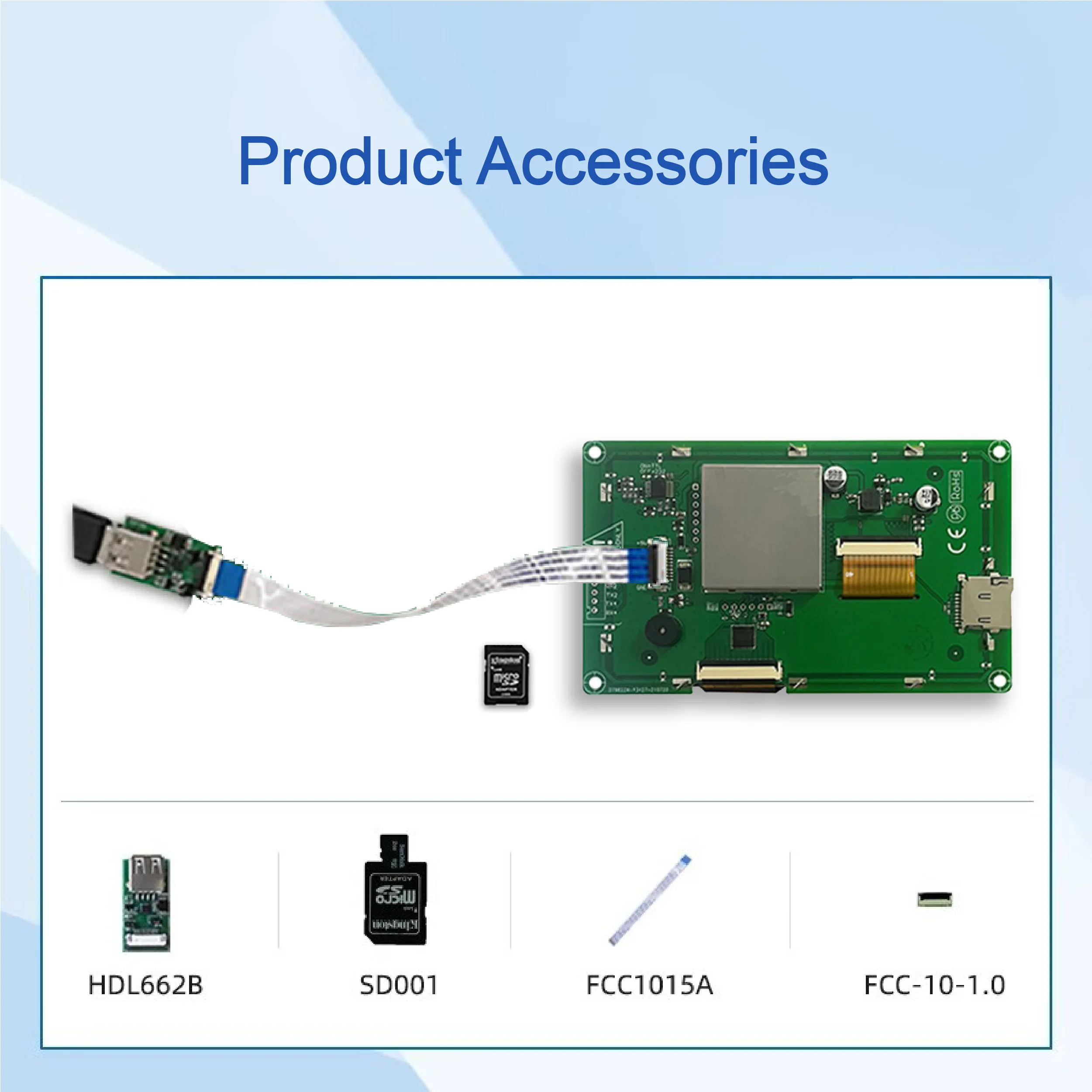 DWIN TFT LCD Conecte, Painel de Toque, Smart UART, Monitores LCM, Arduino, 480x272, 4,3\