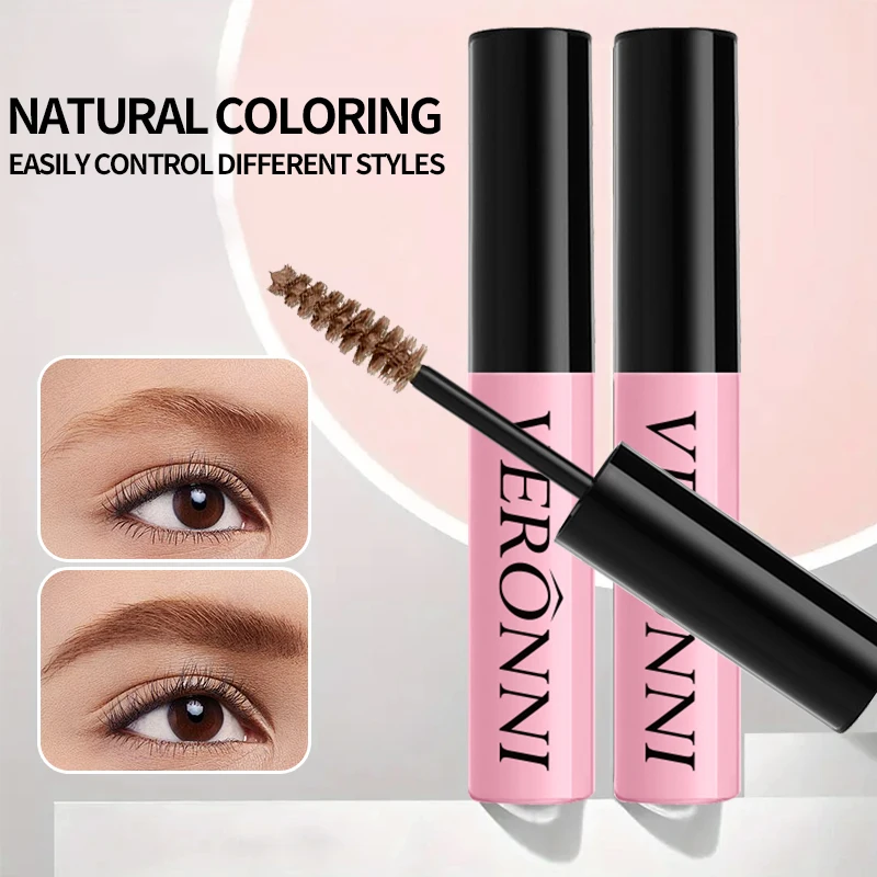 4-kolorowy tint do brwi, który nie zbątuje się, nie rozmazuje się i nie rozmazuje, wodoodporny makijaż brwi, tint w ołówku do brwi, trwa do 24 godzin