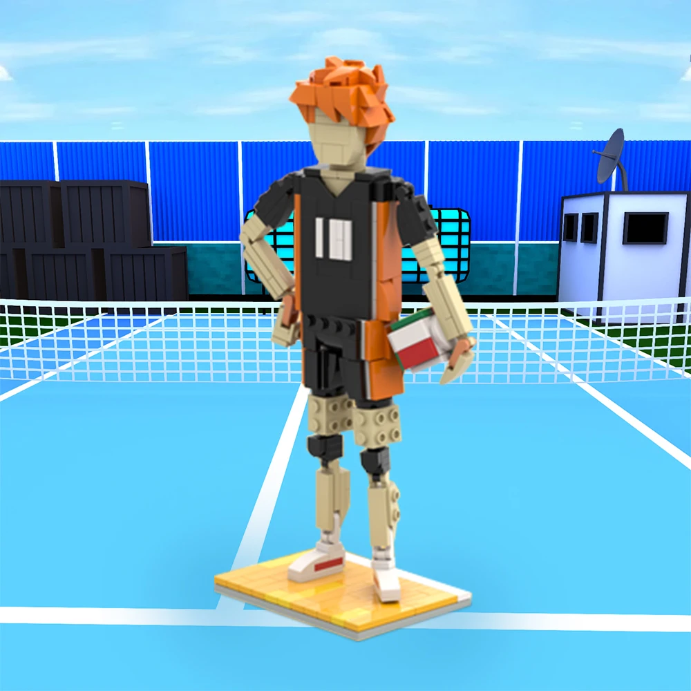 

MOC-126477 Haikyu!! Shoyo Hinata Building Blocks Blocks Toy Children's Birthday Gift