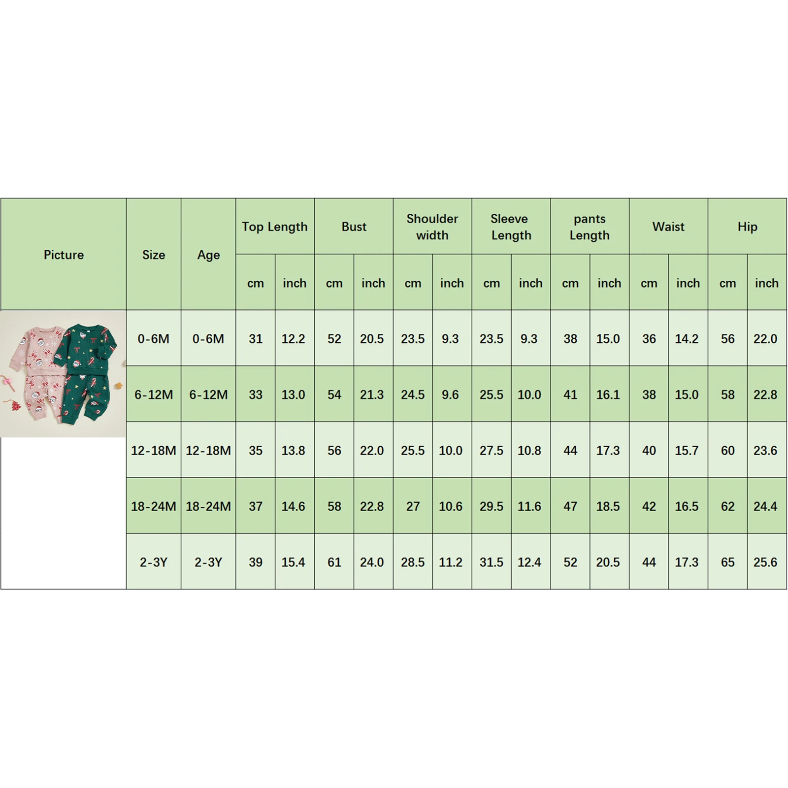 2026 السنة الجديدة عيد الميلاد طفلة 2 قطعة ملابس عيد الميلاد طويلة الأكمام سانتا كاندي قصب طباعة البلوز فستان أطفال مع سروال داخلي طفل الملابس