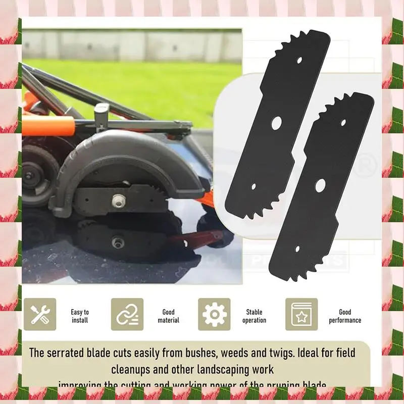 

A57I 5 Pcs 7-1/2-Inch Edge Hog Heavy-Duty Edger Blade Compatible For Black Decker LE750, LE710, LE760 Replace EB-007