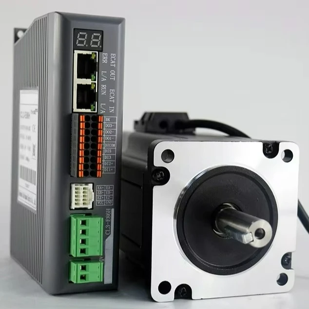 Stepper Motor Ethercat 1.8 Degree 8N.m 6A NEMA34 2Phase Closed Loop Stepper Motor with Driver LC86H2114+CL3-E86H