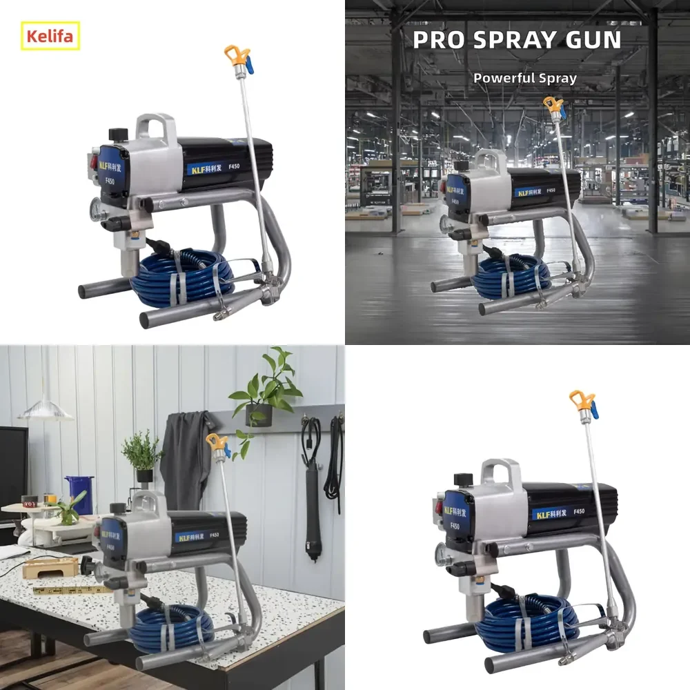 

High-Pressure Airless Electric Power Industrial Wall Painting Sprayer DIY Machine Spraying Airless Spray Paint Machine