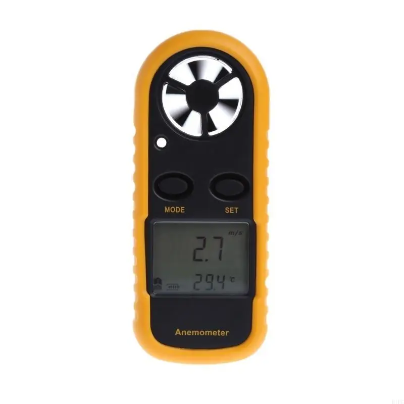 

E1PC GM816 Mini Digital Anemometer Wind Speed Temperature Tester for w/LCD Backlight
