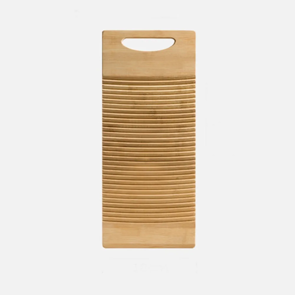 Anti-slip Wooden Washboard with Hanging Hole Easy to Storage Laundry Cleaning Board Easy to Use Scrub Board Laundry Room