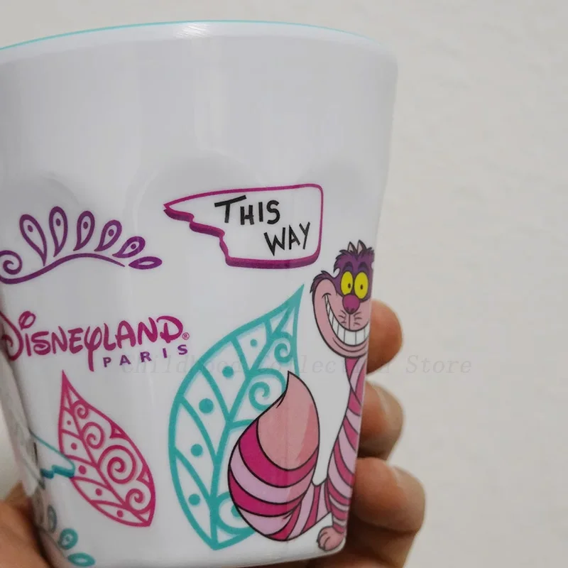 Kawaii Disney Alice nel paese delle meraviglie Cheshire Cat Action Figures giocattoli Cartoon Cute Cat Anime Milk Tea Cup regalo di compleanno per