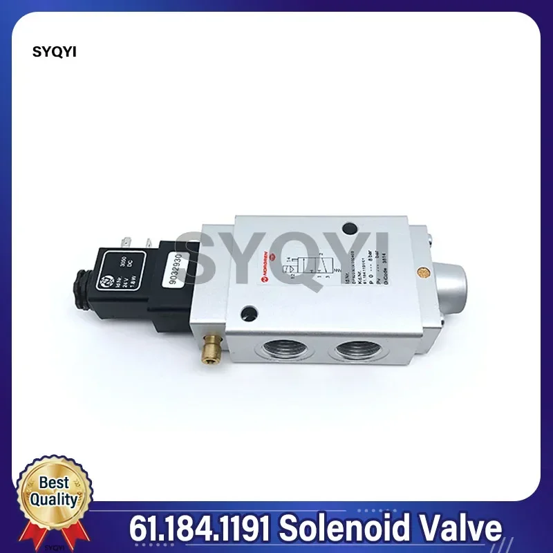 1 Piece  61.184.1191 Solenoid Valve  For Heidelberg SM102 CD102 PM52 SM74 M4.335.001 61.184.1191 Printing Machine