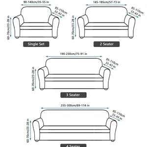1 قطعة زهرة مطبوعة غطاء أريكة مرنة Antisuciedad سباندكس غطاء حامي أثاث لغرفة نوم مكتب غرفة المعيشة ديكور المنزل أفضل 6 غطاء أريكة عتيقة للمبيعات - رقم 1