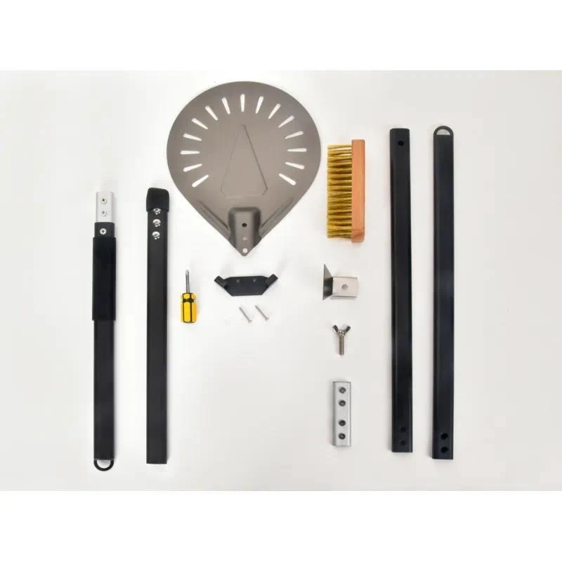 Pizza skin aluminum alloy hard oxidation oven cleaning brush baking tool oven transfer scraper