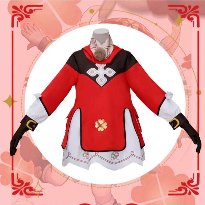 Klee Cosplay Anime juego Klee disfraz vestido pantalones sombrero peluca traje Klee Cosplay disfraces mujeres niños