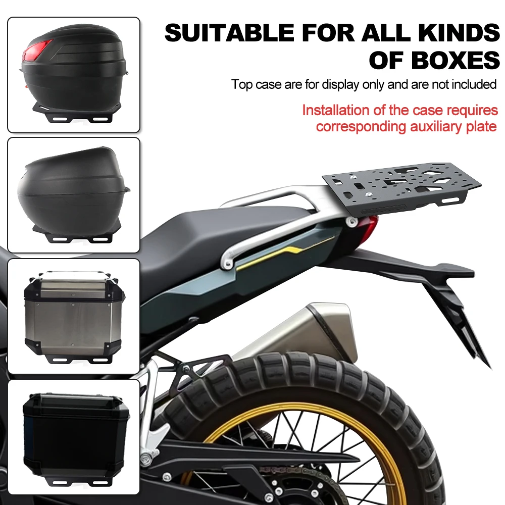Motorcycle Rear Luggage Rack Cargo Rear Carrier Holder Bracket Tail 800 X Rally / Touring 2025-2026 800X PRO 2024-2026 For KOVE
