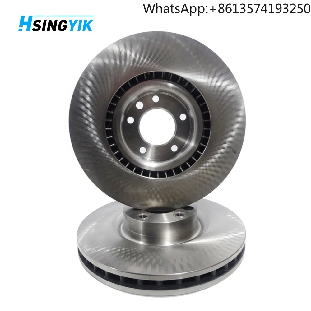 For Upgrade Kit Front 368x36mm Vented Slotted Drilled Brake Disc Rotors for Porsche GTS V8