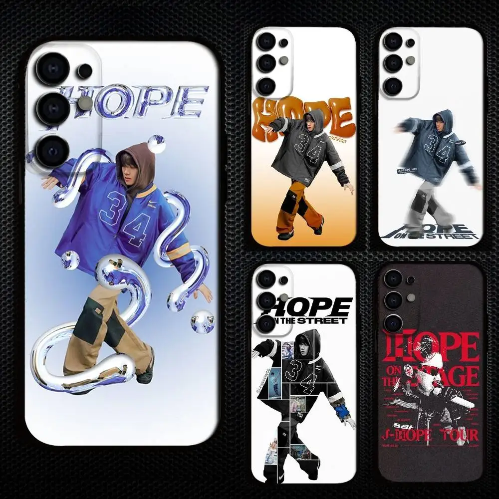

Singer H-Hope Hope On The Stree Phone Case For Samsung S25,S24,S21,S22,S23,S30,Ultra,S20,Plus,Fe,Lite,Note,10,9,5G Black Cover
