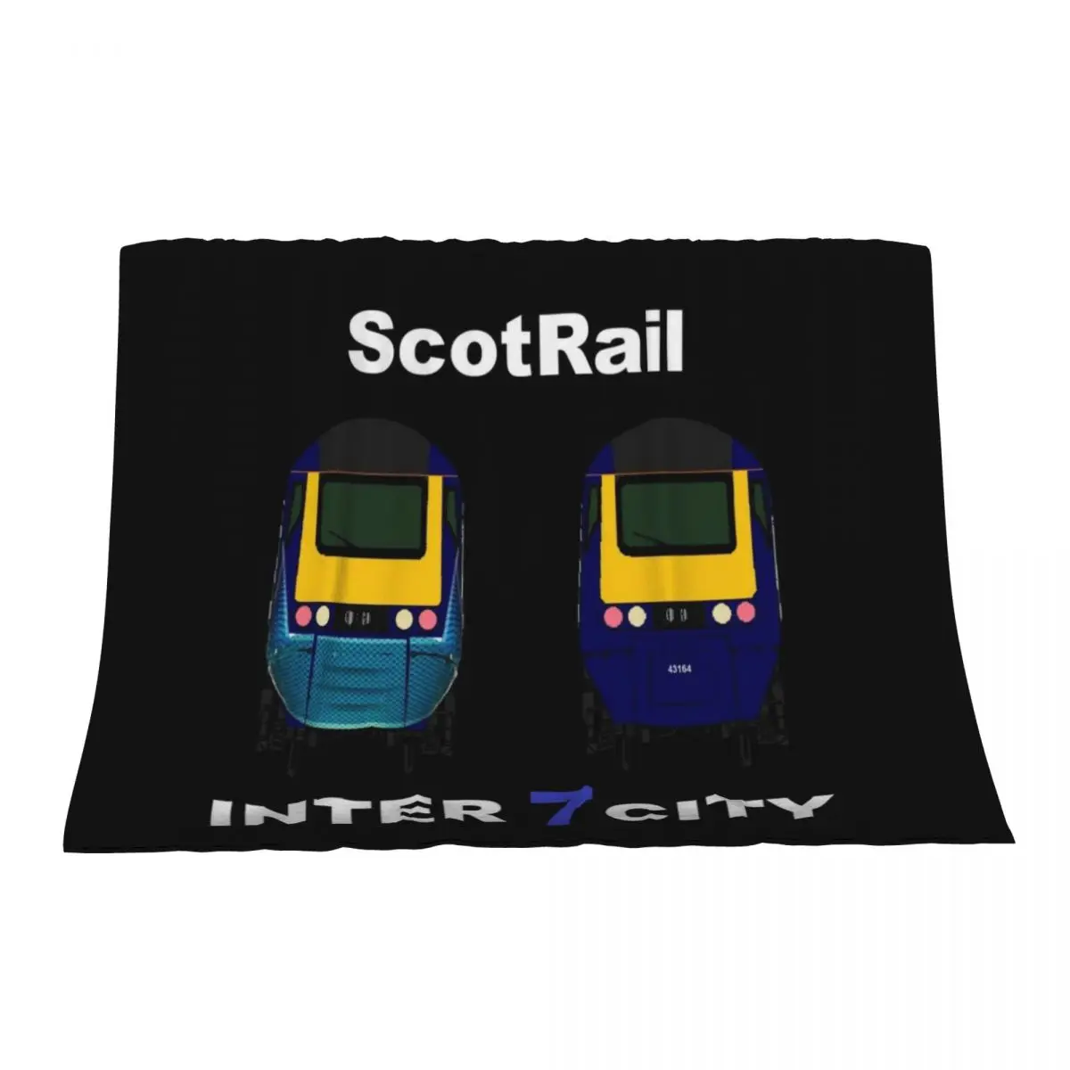 

SCOTRAIL HST TRAIN Throw Blanket Soft Plush Plaid Sleeping Bag decorative Blankets