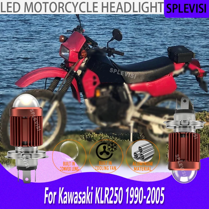 

3070 Chip LED - 40W 4000LM/Bulb Output For Kawasaki KLR250 1990 1991 1992 1993 1994 1995 1996 1997 1998 1999 2000 2001-2005